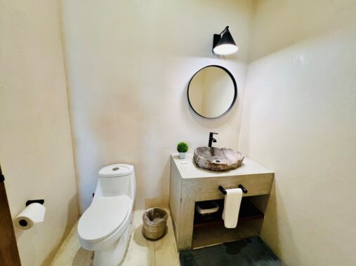 half bathroom