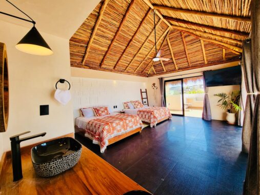 rooftop bedroom